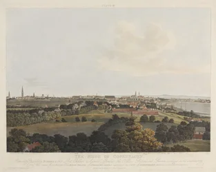 Dänemark 1807: Die Belagerung von Kopenhagen, graviert von Robert Pollard und Joseph Constantine Stadler, veröffentlicht 1807